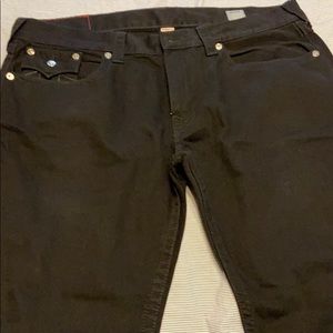 True religion all black jeans